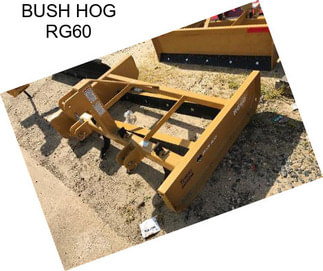 BUSH HOG RG60