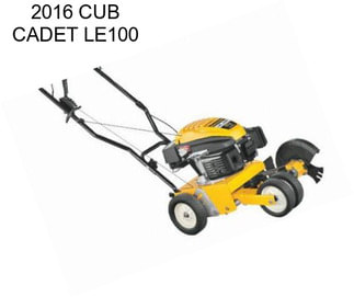 2016 CUB CADET LE100