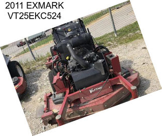 2011 EXMARK VT25EKC524