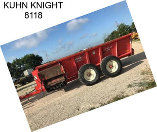 KUHN KNIGHT 8118