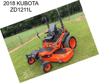 2018 KUBOTA ZD1211L