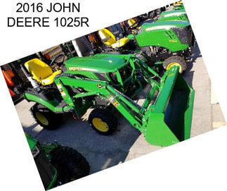 2016 JOHN DEERE 1025R