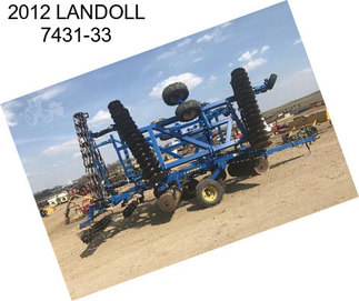2012 LANDOLL 7431-33