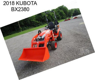 2018 KUBOTA BX2380