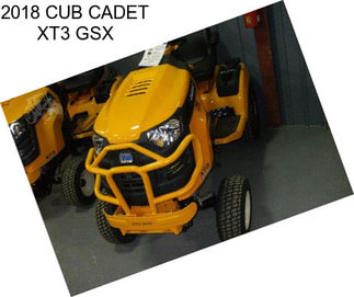 2018 CUB CADET XT3 GSX