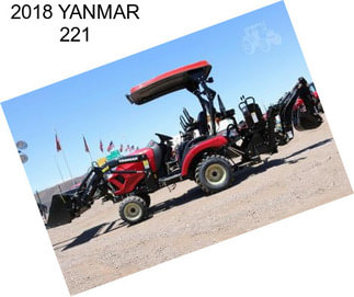 2018 YANMAR 221