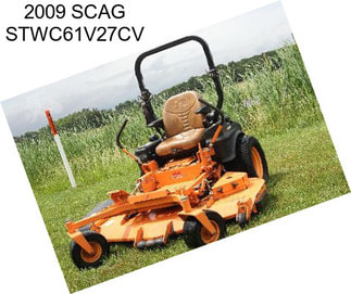 2009 SCAG STWC61V27CV