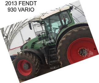 2013 FENDT 930 VARIO