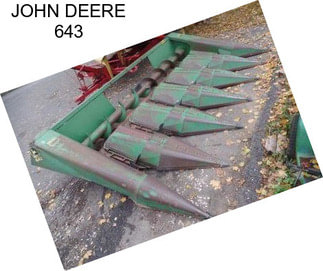 JOHN DEERE 643