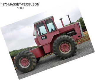 1970 MASSEY-FERGUSON 1800