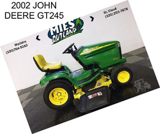 2002 JOHN DEERE GT245