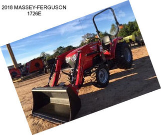 2018 MASSEY-FERGUSON 1726E