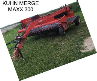 KUHN MERGE MAXX 300