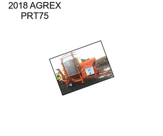 2018 AGREX PRT75