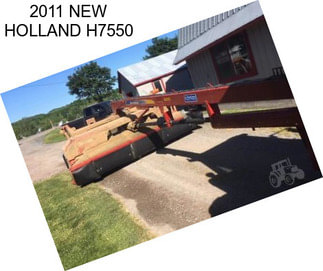 2011 NEW HOLLAND H7550