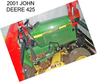 2001 JOHN DEERE 425