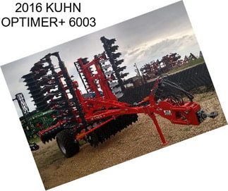 2016 KUHN OPTIMER+ 6003