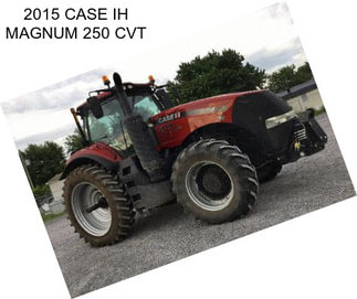 2015 CASE IH MAGNUM 250 CVT