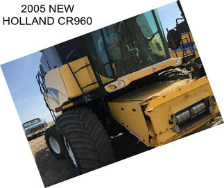 2005 NEW HOLLAND CR960