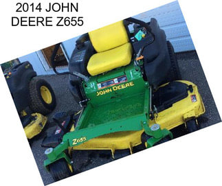 2014 JOHN DEERE Z655