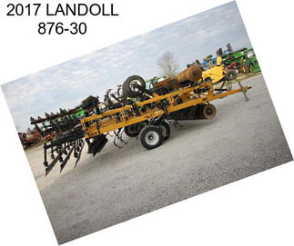 2017 LANDOLL 876-30