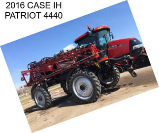 2016 CASE IH PATRIOT 4440