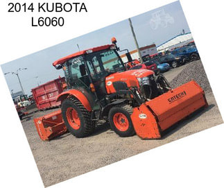 2014 KUBOTA L6060