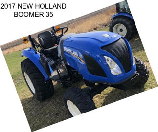 2017 NEW HOLLAND BOOMER 35