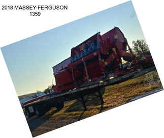 2018 MASSEY-FERGUSON 1359