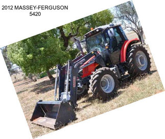 2012 MASSEY-FERGUSON 5420