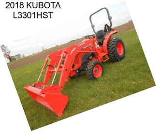 2018 KUBOTA L3301HST