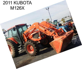 2011 KUBOTA M126X