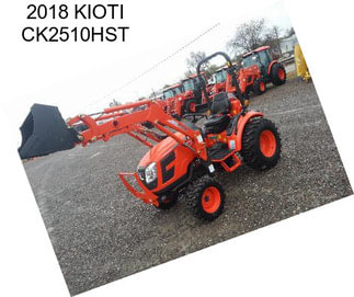 2018 KIOTI CK2510HST