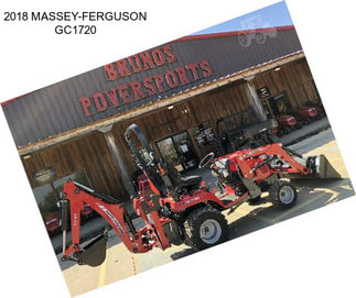 2018 MASSEY-FERGUSON GC1720