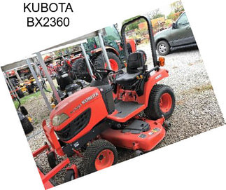 KUBOTA BX2360