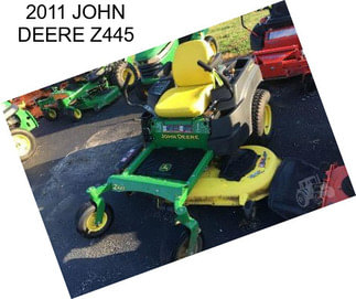 2011 JOHN DEERE Z445