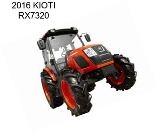 2016 KIOTI RX7320