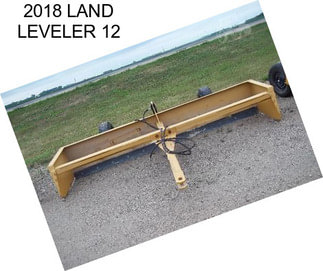 2018 LAND LEVELER 12