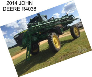 2014 JOHN DEERE R4038