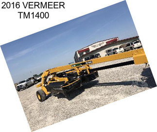 2016 VERMEER TM1400