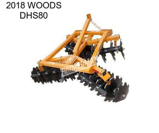 2018 WOODS DHS80