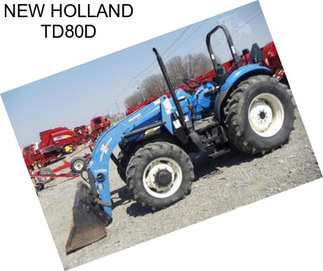 NEW HOLLAND TD80D