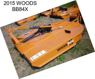 2015 WOODS BB84X