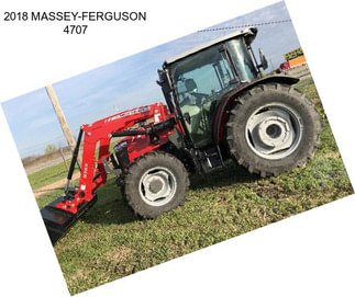 2018 MASSEY-FERGUSON 4707