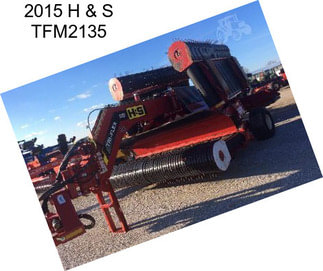 2015 H & S TFM2135