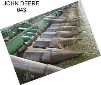 JOHN DEERE 643