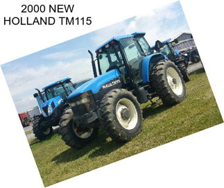 2000 NEW HOLLAND TM115