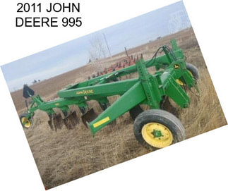 2011 JOHN DEERE 995