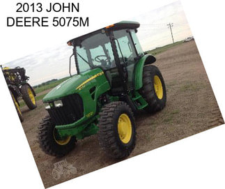 2013 JOHN DEERE 5075M