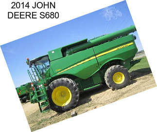 2014 JOHN DEERE S680